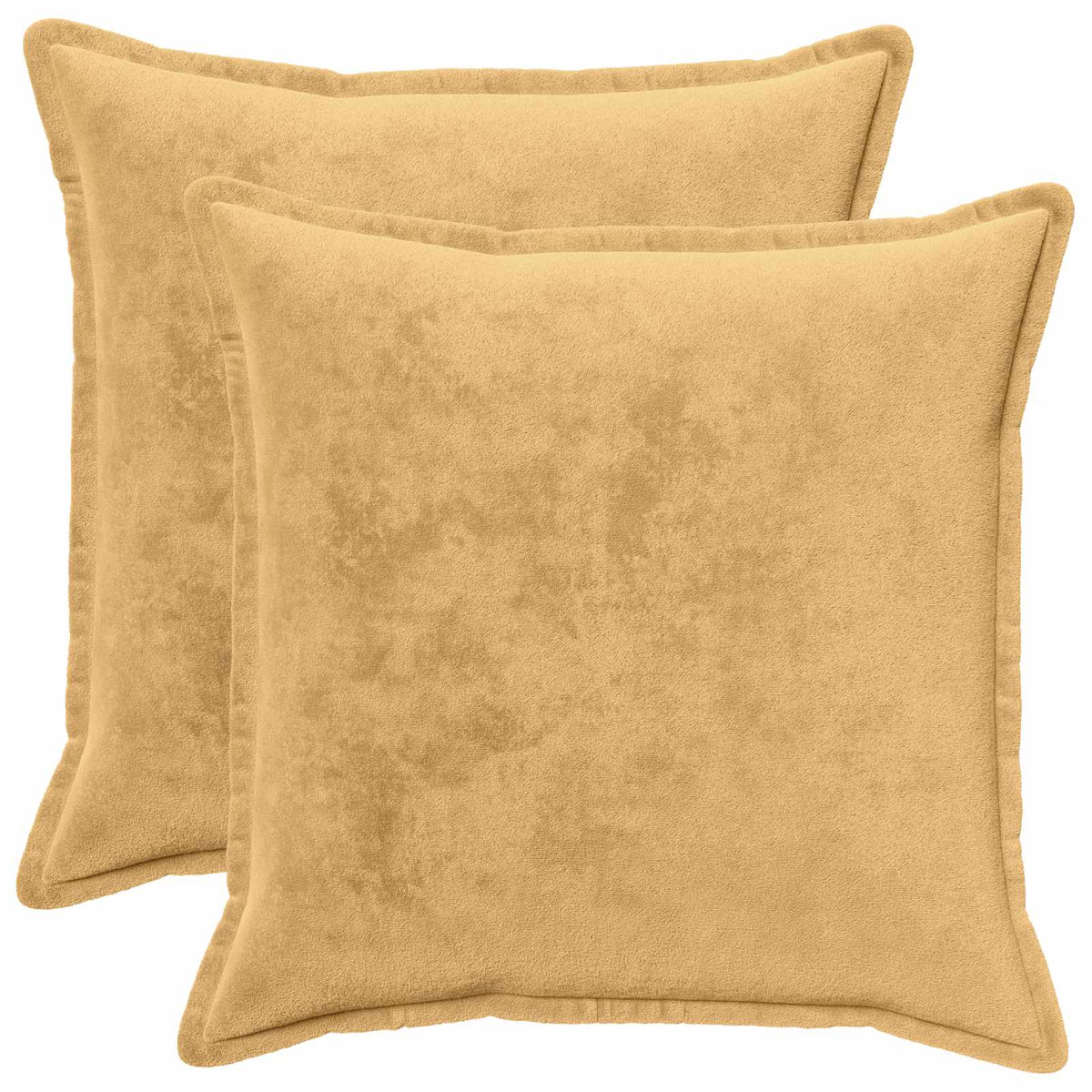 Kussensloop 2 pcs HOUTEN Taupe 70 x 70 cm Flanel is nu te koop bij PeponiXL, paradijselijk wonen!