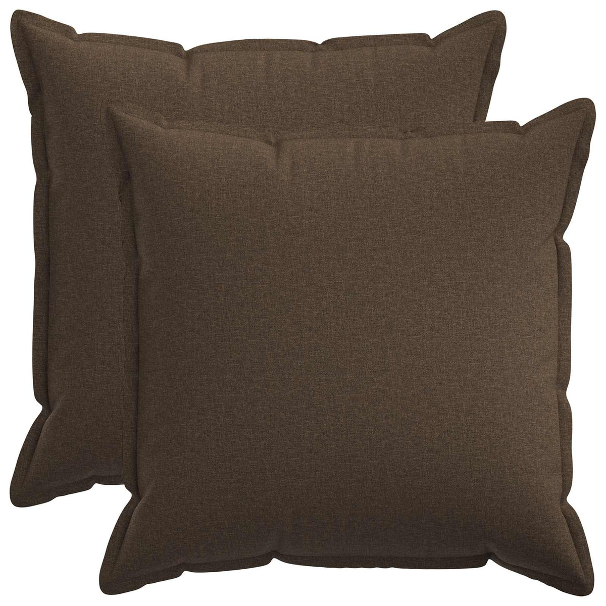 Kussensloop 2 pcs HOUTEN Taupe 80 x 80 cm Faux Linnen is nu te koop bij PeponiXL, paradijselijk wonen!
