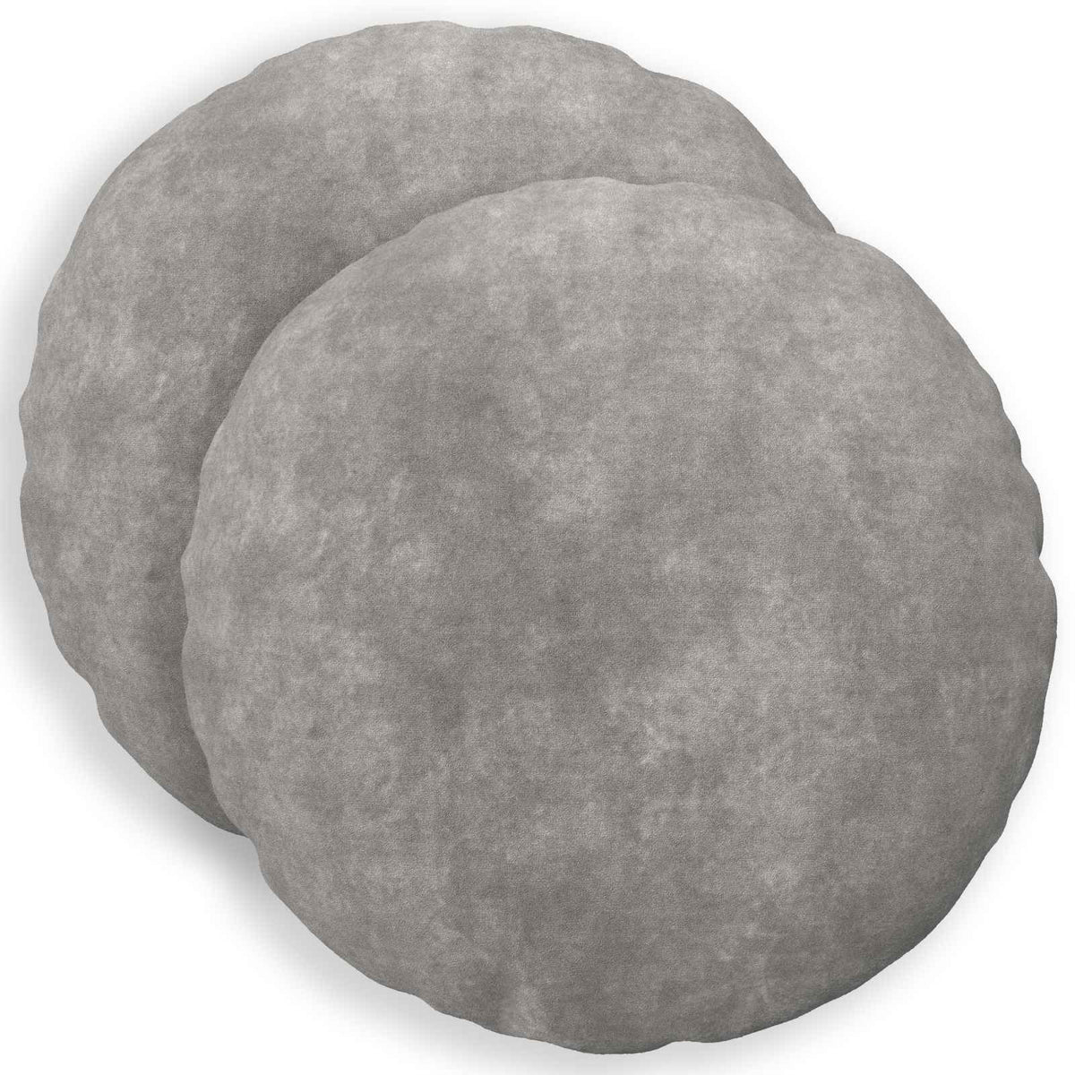 Kussensloop 2 pcs HEERLEN Lichtgrijs Ø 30 cm Microfiber Fleece is nu te koop bij PeponiXL, paradijselijk wonen!