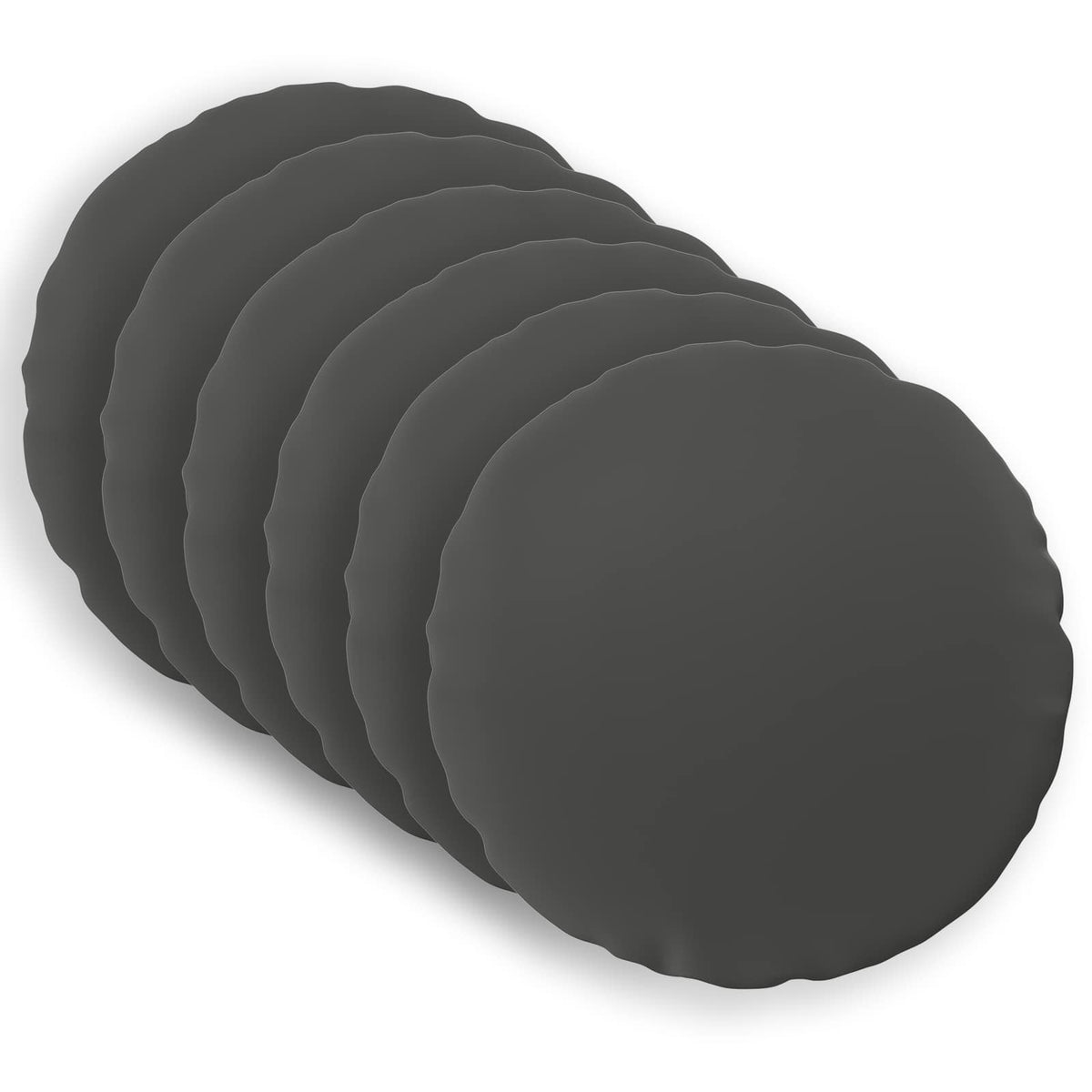 Kussensloop 6 pcs HEERLEN Antraciet Ø 30 cm Polyester is nu te koop bij PeponiXL, paradijselijk wonen!