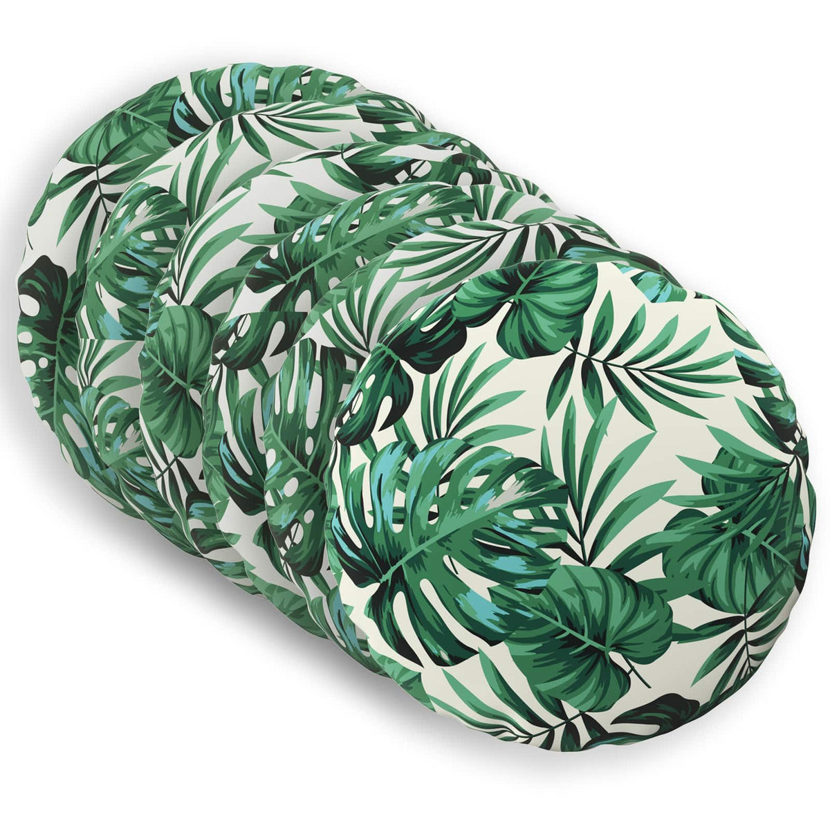 Kussensloop 6 pcs HEERLEN Bladpatroon Ø 30 cm Polyester is nu te koop bij PeponiXL, paradijselijk wonen!