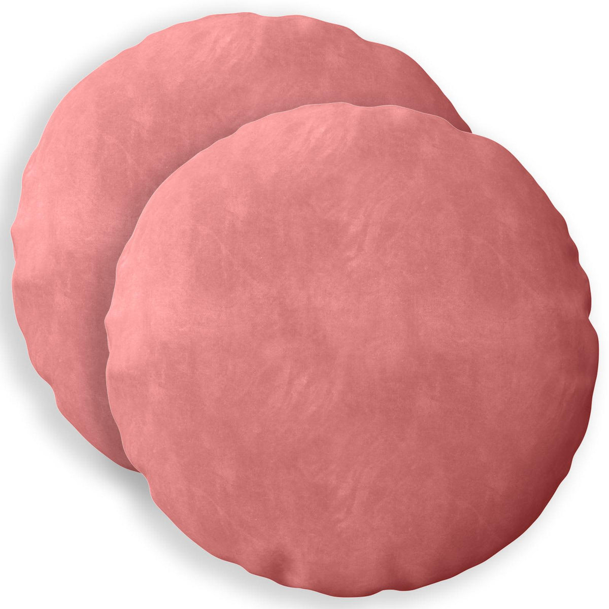 Kussensloop 2 pcs HEERLEN Roze Ø 40 cm Fluweel is nu te koop bij PeponiXL, paradijselijk wonen!
