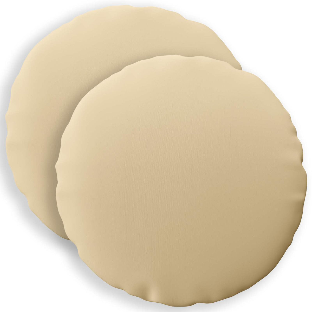 Kussensloop 2 pcs HEERLEN Beige Ø 40 cm Polyester is nu te koop bij PeponiXL, paradijselijk wonen!