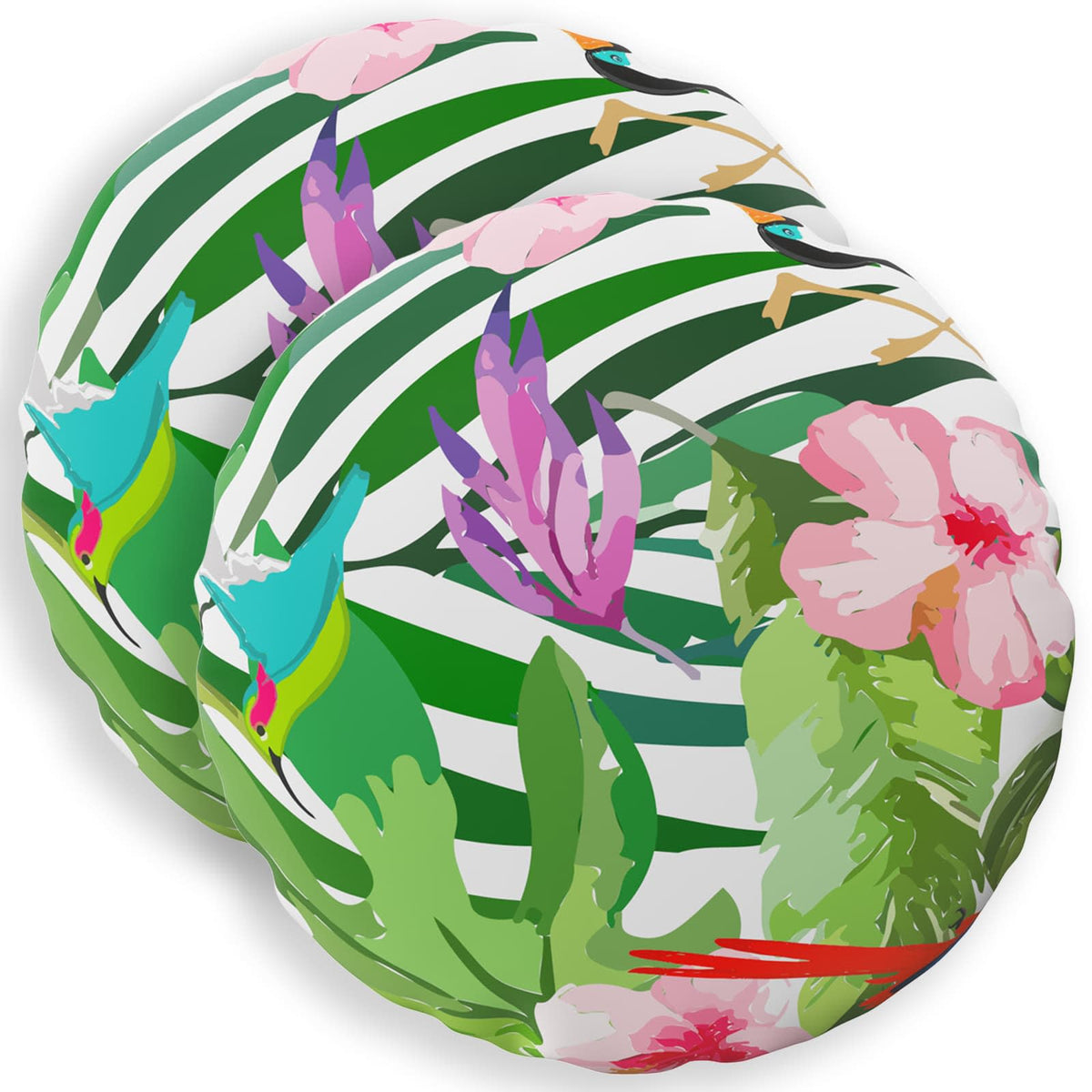 Kussensloop 2 pcs HEERLEN Zwart Ø 40 cm Polyester is nu te koop bij PeponiXL, paradijselijk wonen!