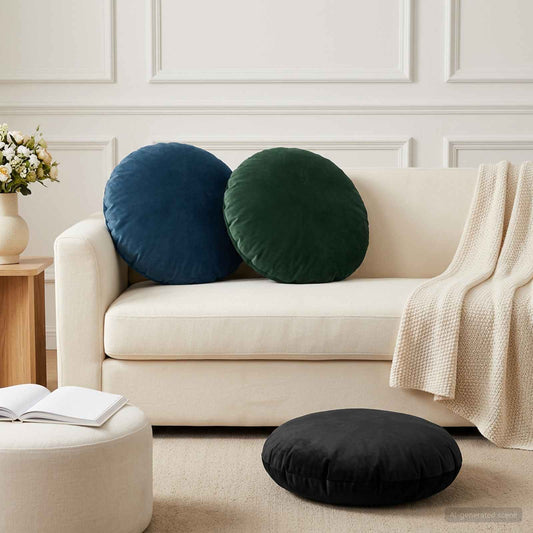 Kussen met kussen HEERLEN 2 st Zwart fluweel is nu te koop bij PeponiXL, paradijselijk wonen!