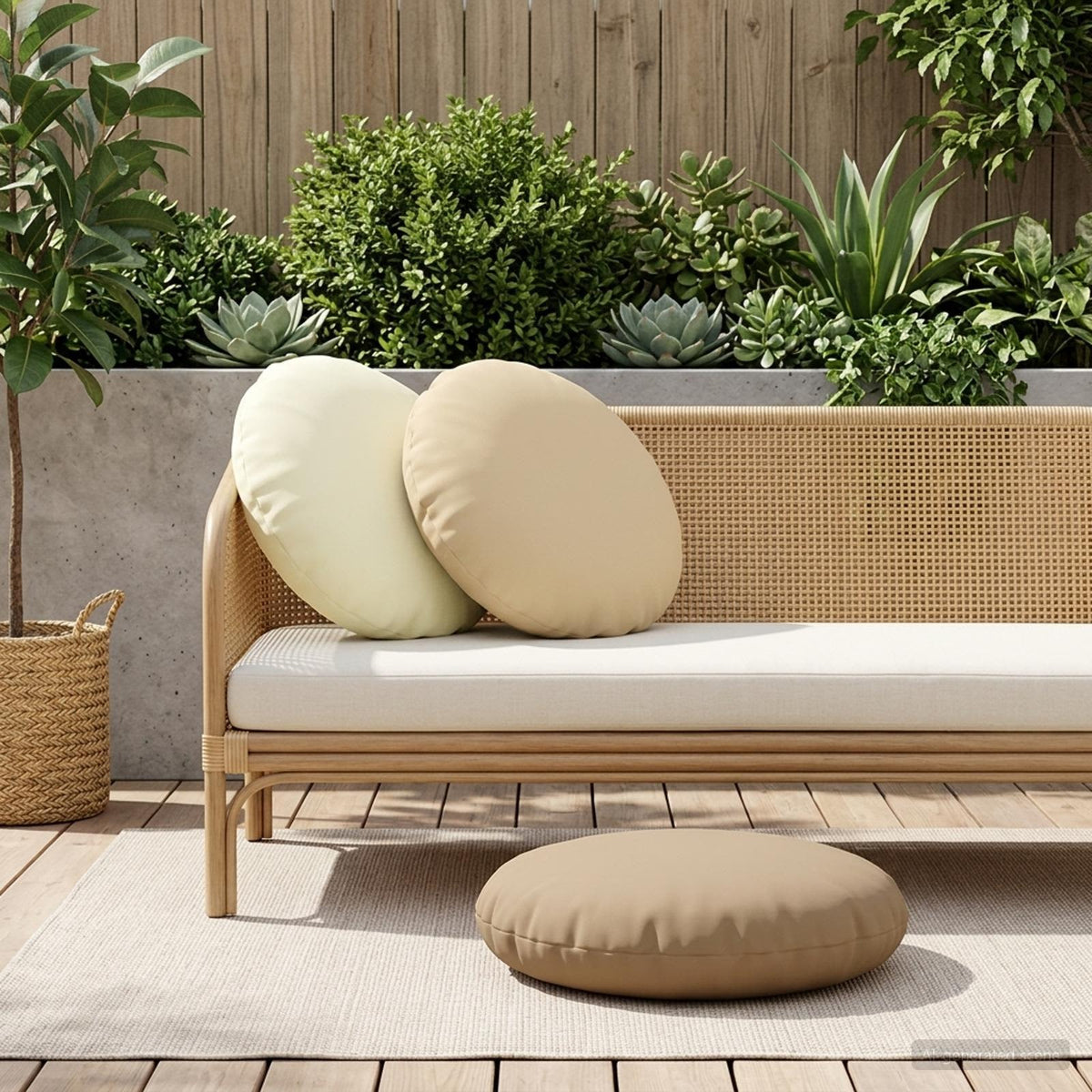 Kussen met kussen HEERLEN 6 st Beige Polyester is nu te koop bij PeponiXL, paradijselijk wonen!