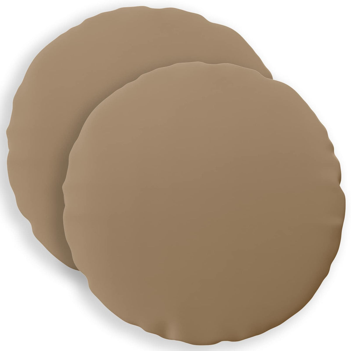 Kussensloop 2 st HEERLEN Taupe Ø 50 cm Polyester is nu te koop bij PeponiXL, paradijselijk wonen!