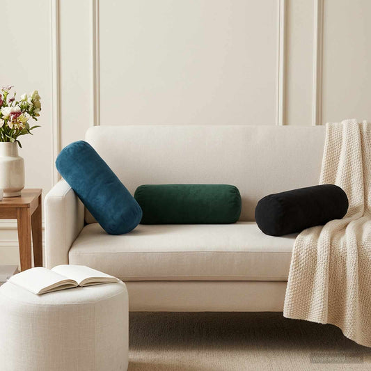 Kussen met kussen HEERLEN 2 st Zwart fluweel is nu te koop bij PeponiXL, paradijselijk wonen!