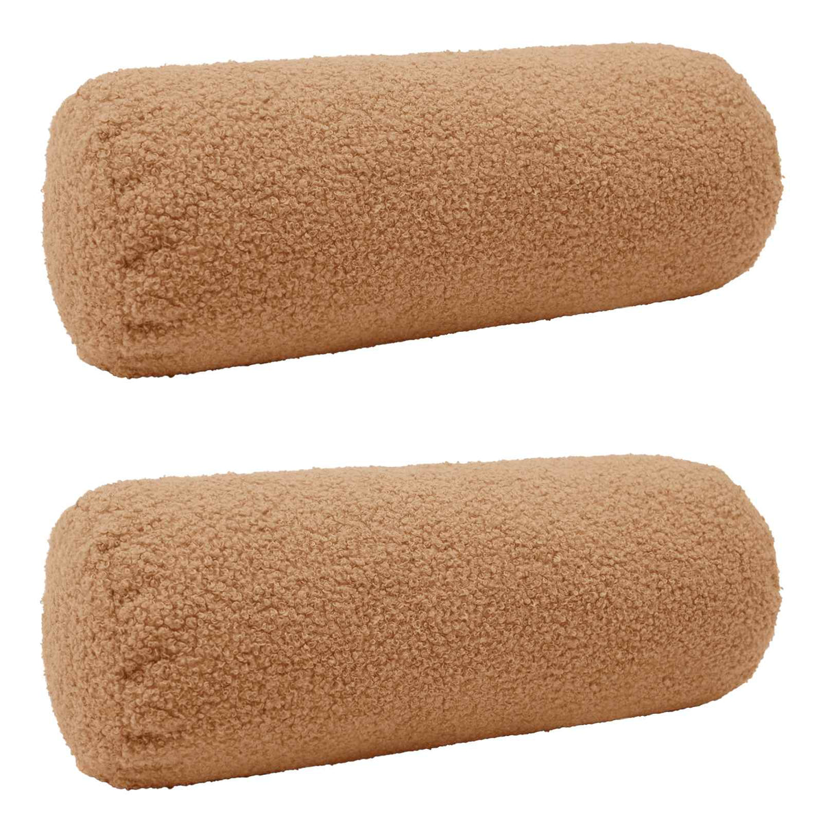 Kussensloop 2 pcs HEERLEN Beige Ø 15 x 40 cm Bouclé is nu te koop bij PeponiXL, paradijselijk wonen!