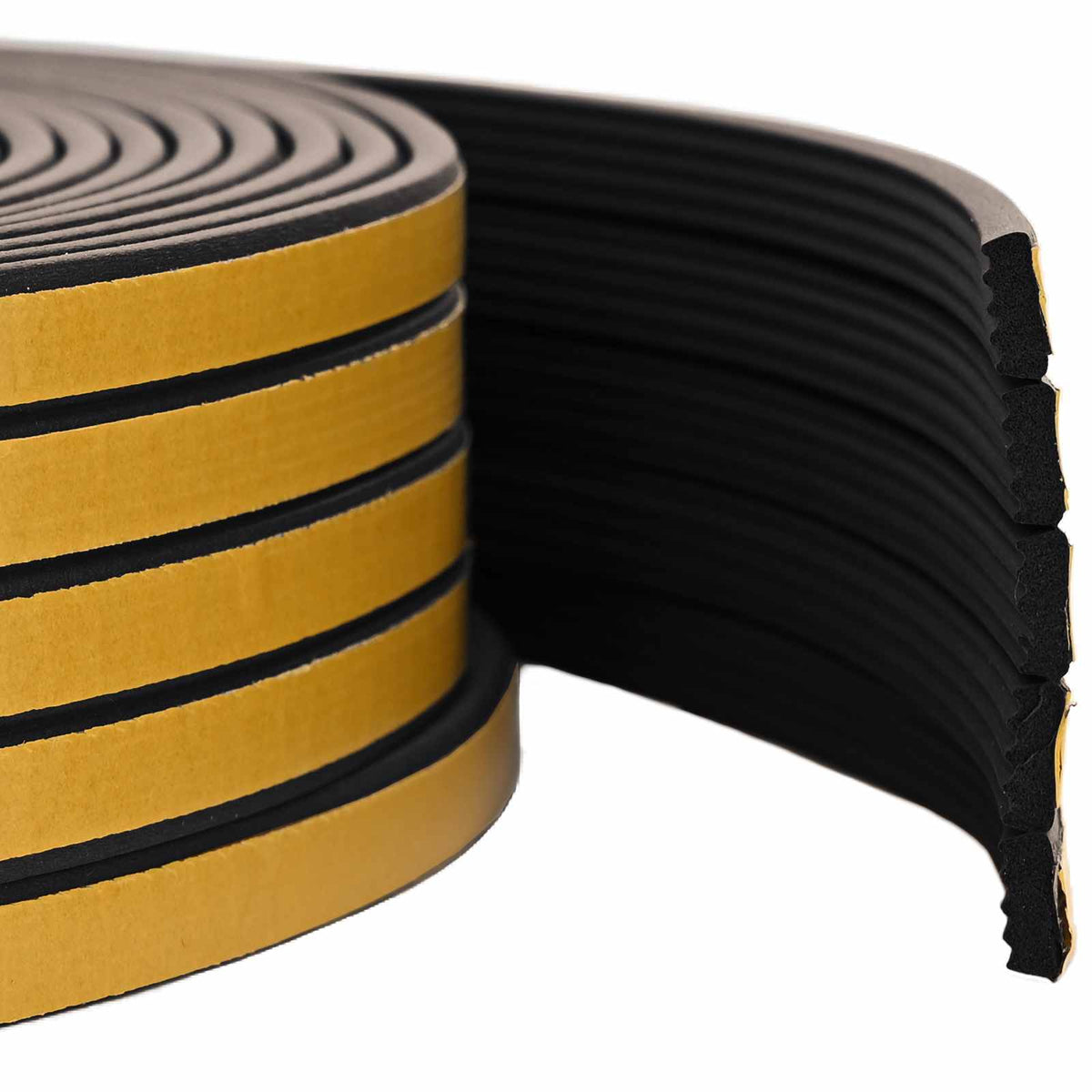 Zelfklevende raamafdichting Zwart 10 x 4 mm 100 m EPDM-schuim is nu te koop bij PeponiXL, paradijselijk wonen!