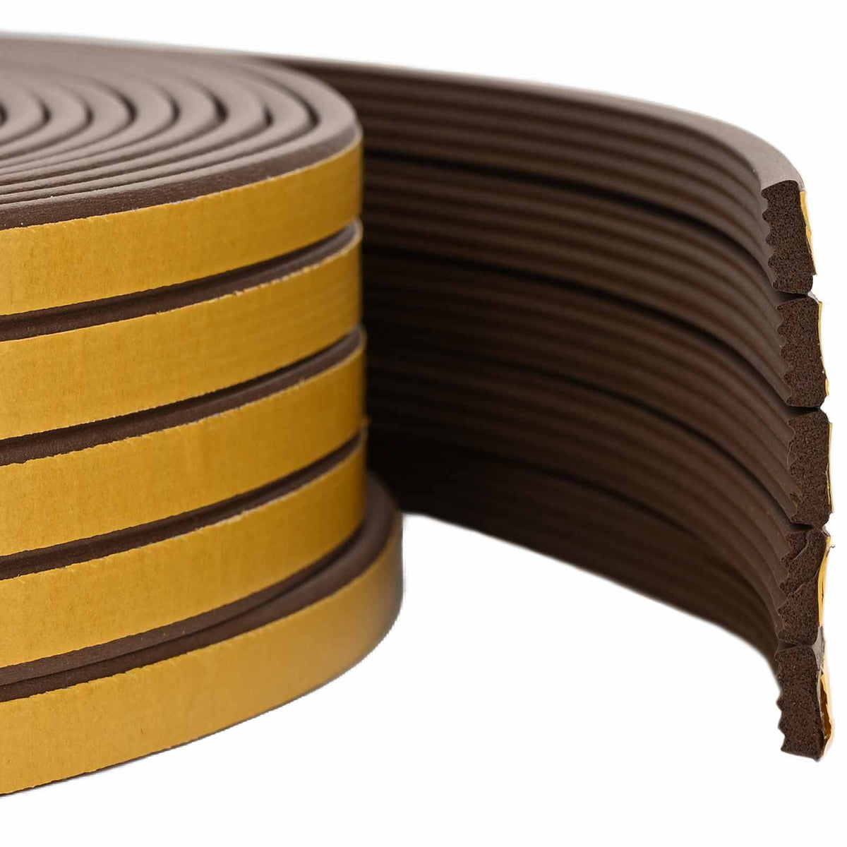 Zelfklevende raamafdichting Bruin 15 x 8 mm 12 m EPDM-schuim is nu te koop bij PeponiXL, paradijselijk wonen!