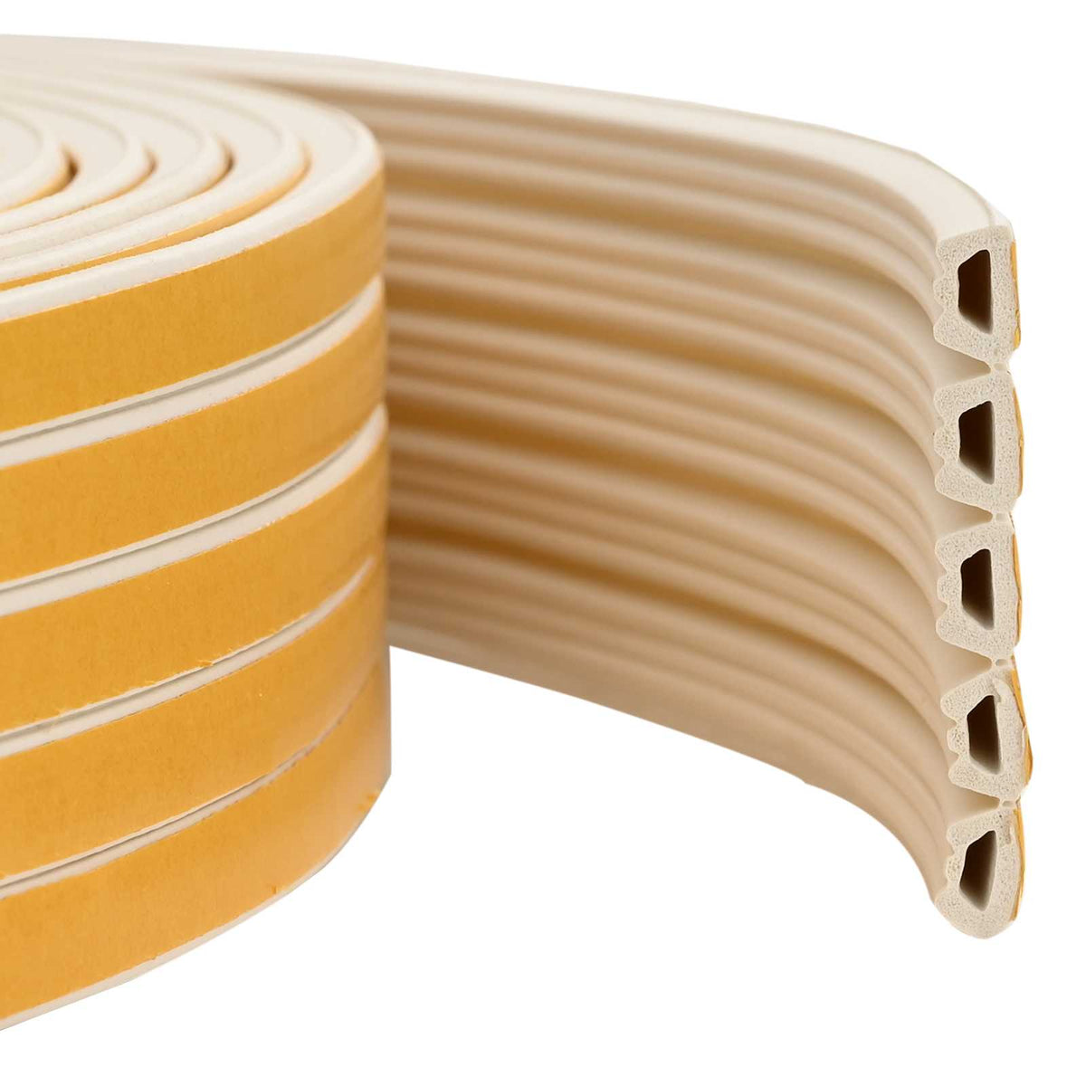 Zelfklevende raamafdichting Wit 10 x 6 mm 100 m EPDM-schuim is nu te koop bij PeponiXL, paradijselijk wonen!