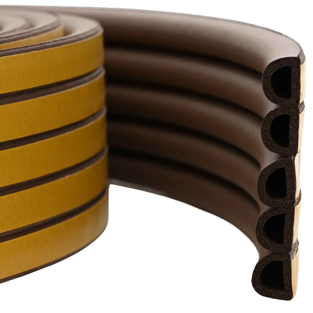 Zelfklevende raamafdichting Bruin 9 x 8 mm 12 m EPDM-schuim is nu te koop bij PeponiXL, paradijselijk wonen!