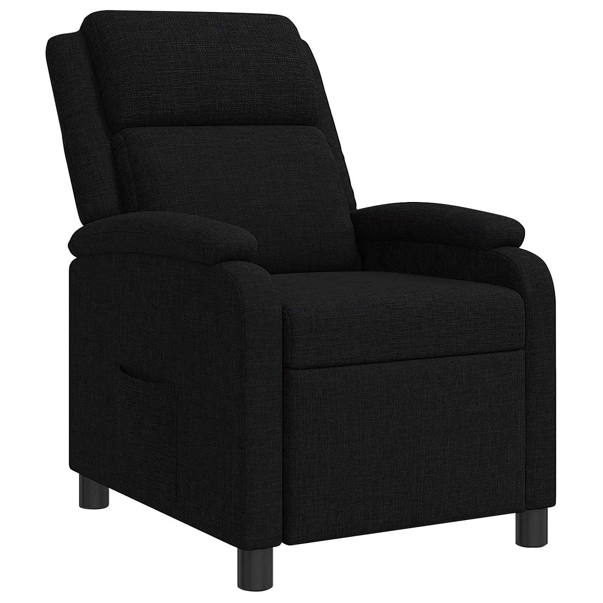 Relaxfauteuil Zwart Stof is nu te koop bij PeponiXL, paradijselijk wonen!