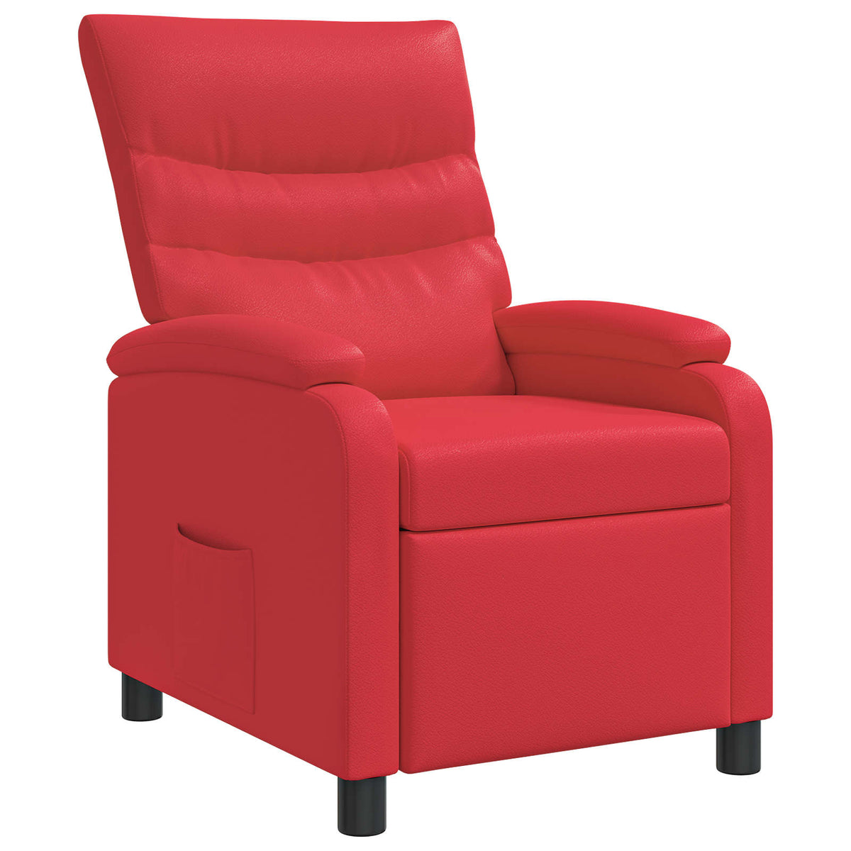 Relaxfauteuil Rood Kunstleer is nu te koop bij PeponiXL, paradijselijk wonen!
