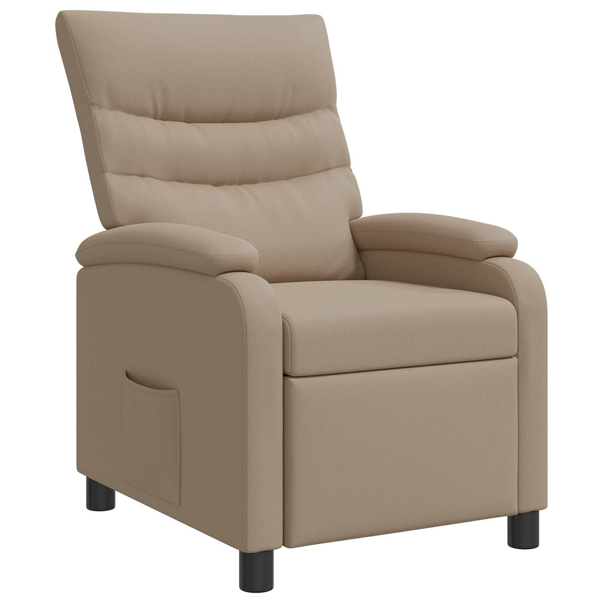 Relaxfauteuil Cappuccino Kunstleer is nu te koop bij PeponiXL, paradijselijk wonen!
