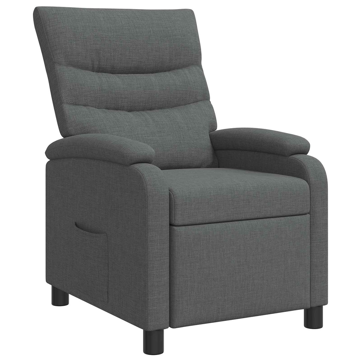 Relaxfauteuil Donkergrijs Stof is nu te koop bij PeponiXL, paradijselijk wonen!