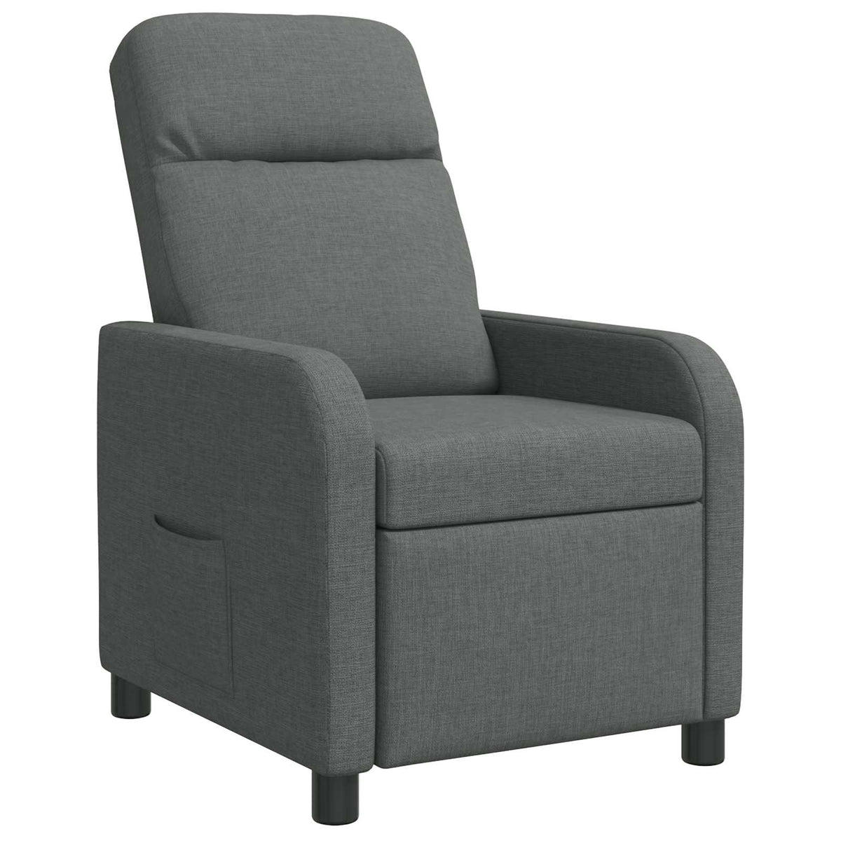Relaxfauteuil Donkergrijs Stof is nu te koop bij PeponiXL, paradijselijk wonen!