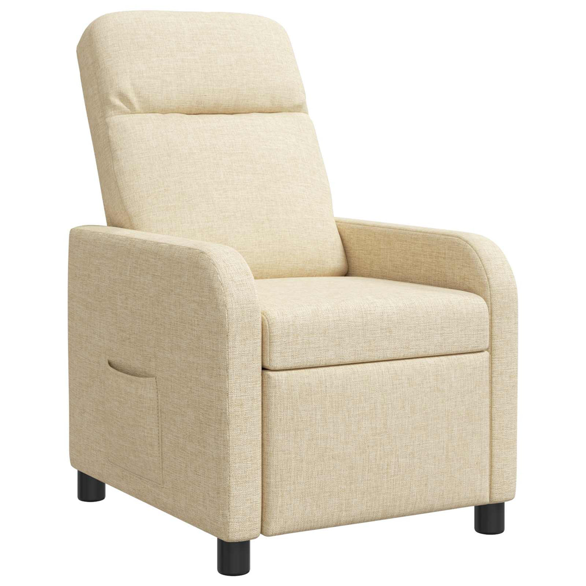 Relaxfauteuil Crèmekleurig Stof is nu te koop bij PeponiXL, paradijselijk wonen!