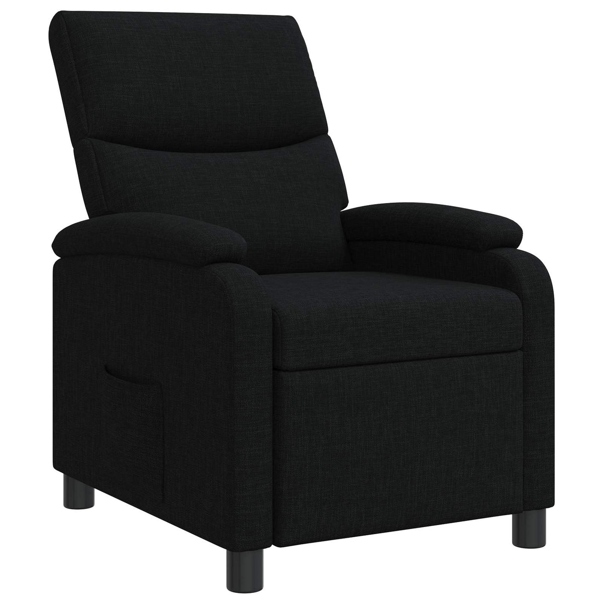 Relaxfauteuil Zwart Stof is nu te koop bij PeponiXL, paradijselijk wonen!