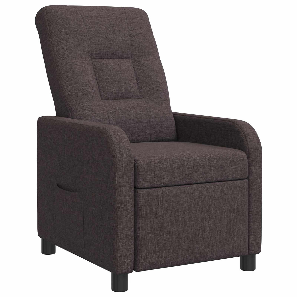 Relaxfauteuil Donkerbruin Stof is nu te koop bij PeponiXL, paradijselijk wonen!