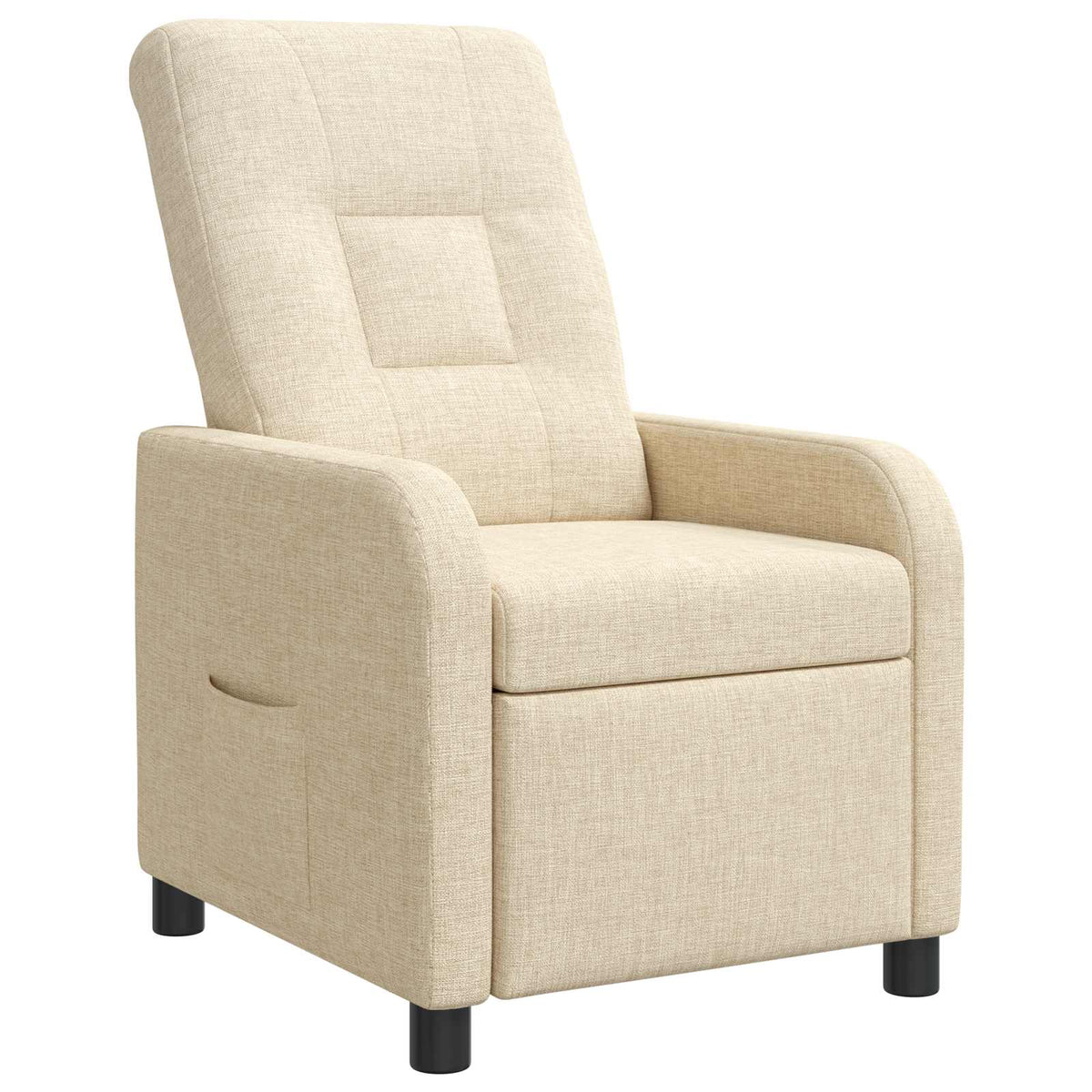 Relaxfauteuil Crèmekleurig Stof is nu te koop bij PeponiXL, paradijselijk wonen!
