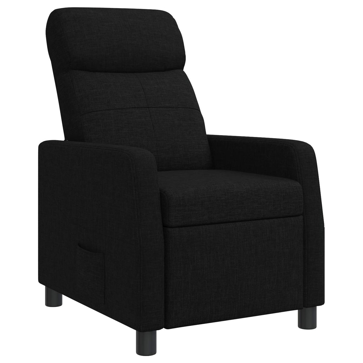 Relaxfauteuil Zwart Stof is nu te koop bij PeponiXL, paradijselijk wonen!