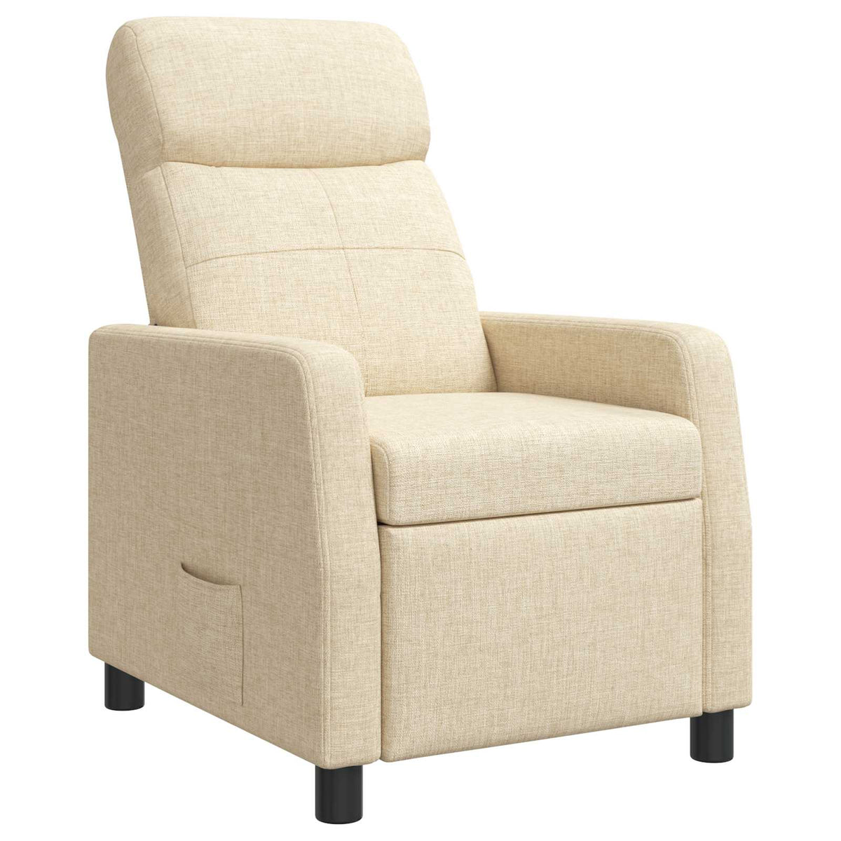 Relaxfauteuil Crèmekleurig Stof is nu te koop bij PeponiXL, paradijselijk wonen!