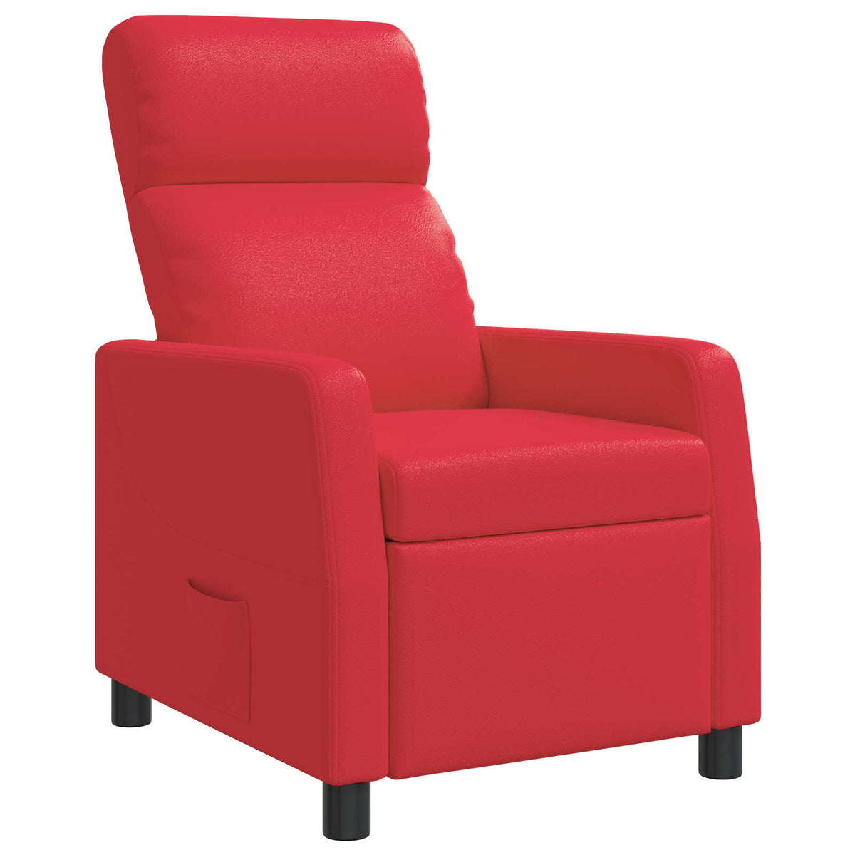 Relaxfauteuil Rood Kunstleer is nu te koop bij PeponiXL, paradijselijk wonen!