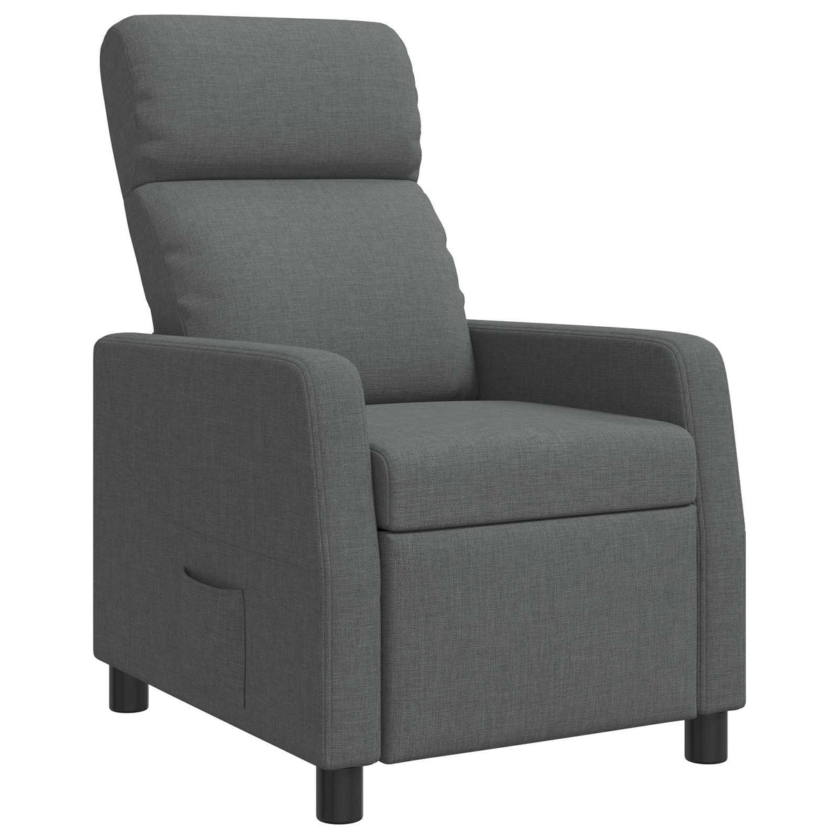 Relaxfauteuil Donkergrijs Stof is nu te koop bij PeponiXL, paradijselijk wonen!