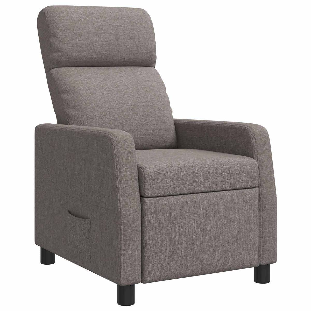 Relaxfauteuil Taupe Stof is nu te koop bij PeponiXL, paradijselijk wonen!