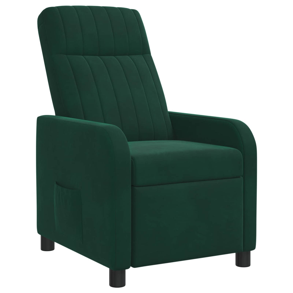 Relaxfauteuil Donkergroen fluweel is nu te koop bij PeponiXL, paradijselijk wonen!