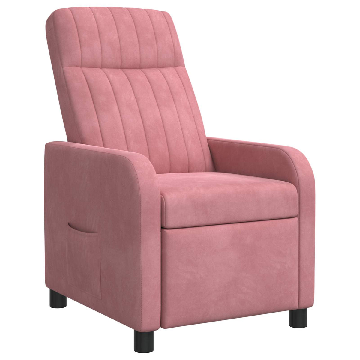 Relaxfauteuil Roze fluweel is nu te koop bij PeponiXL, paradijselijk wonen!