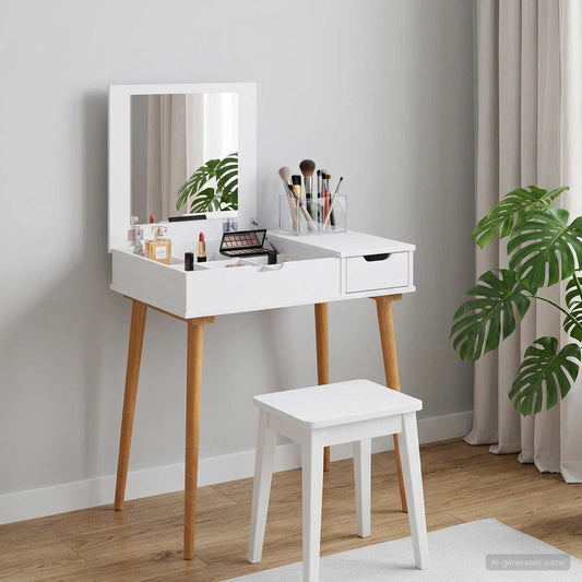 Plafondtafel FAUSKE Wit 76 x 50 x 78 cm is nu te koop bij PeponiXL, paradijselijk wonen!