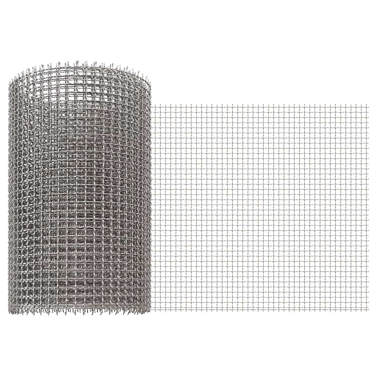 Gaas Scherm 20 x 200 cm 3 Mesh RVS 201 Zilverkleurig is nu te koop bij PeponiXL, paradijselijk wonen!
