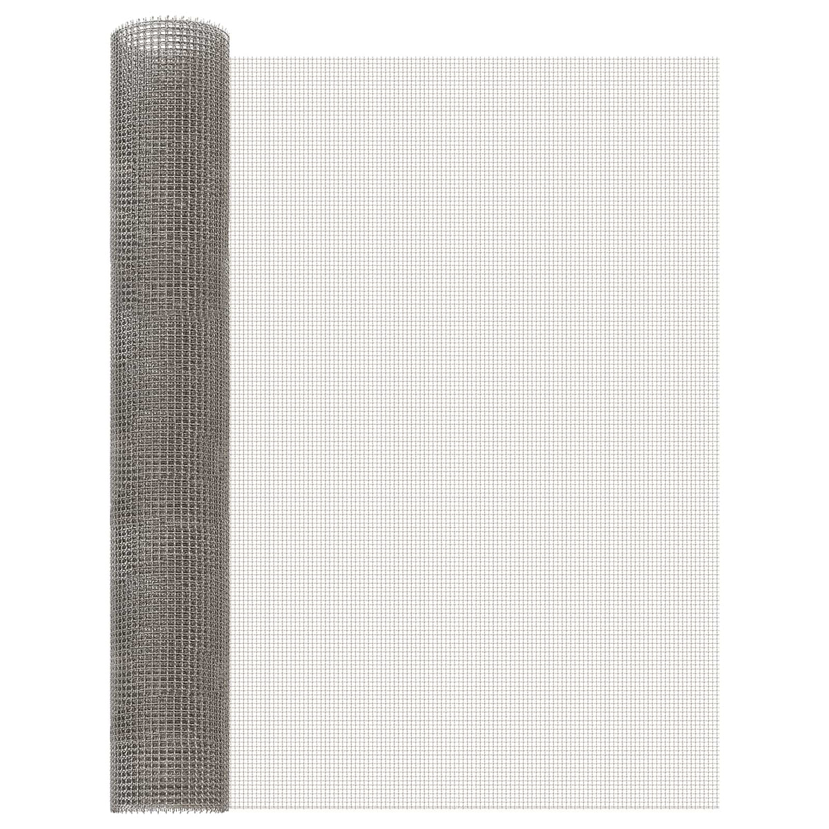 Gaas Scherm 80 x 500 cm 3 Mesh RVS 201 Zilverkleurig is nu te koop bij PeponiXL, paradijselijk wonen!
