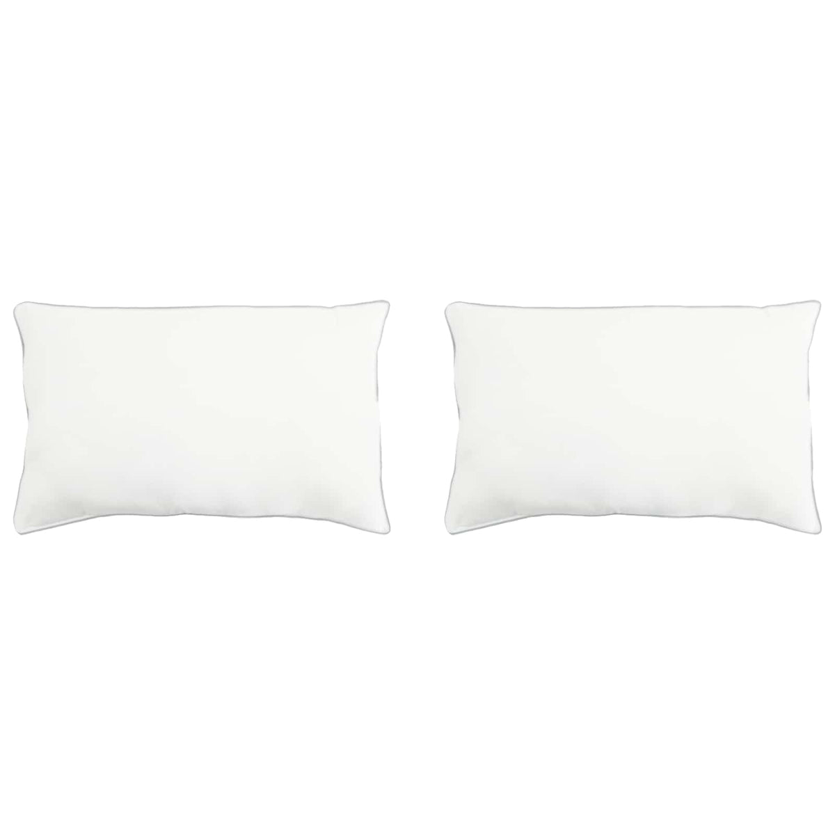 Hoofdkussen 2 pcs Wit 50 x 75 cm Bamboevezel is nu te koop bij PeponiXL, paradijselijk wonen!