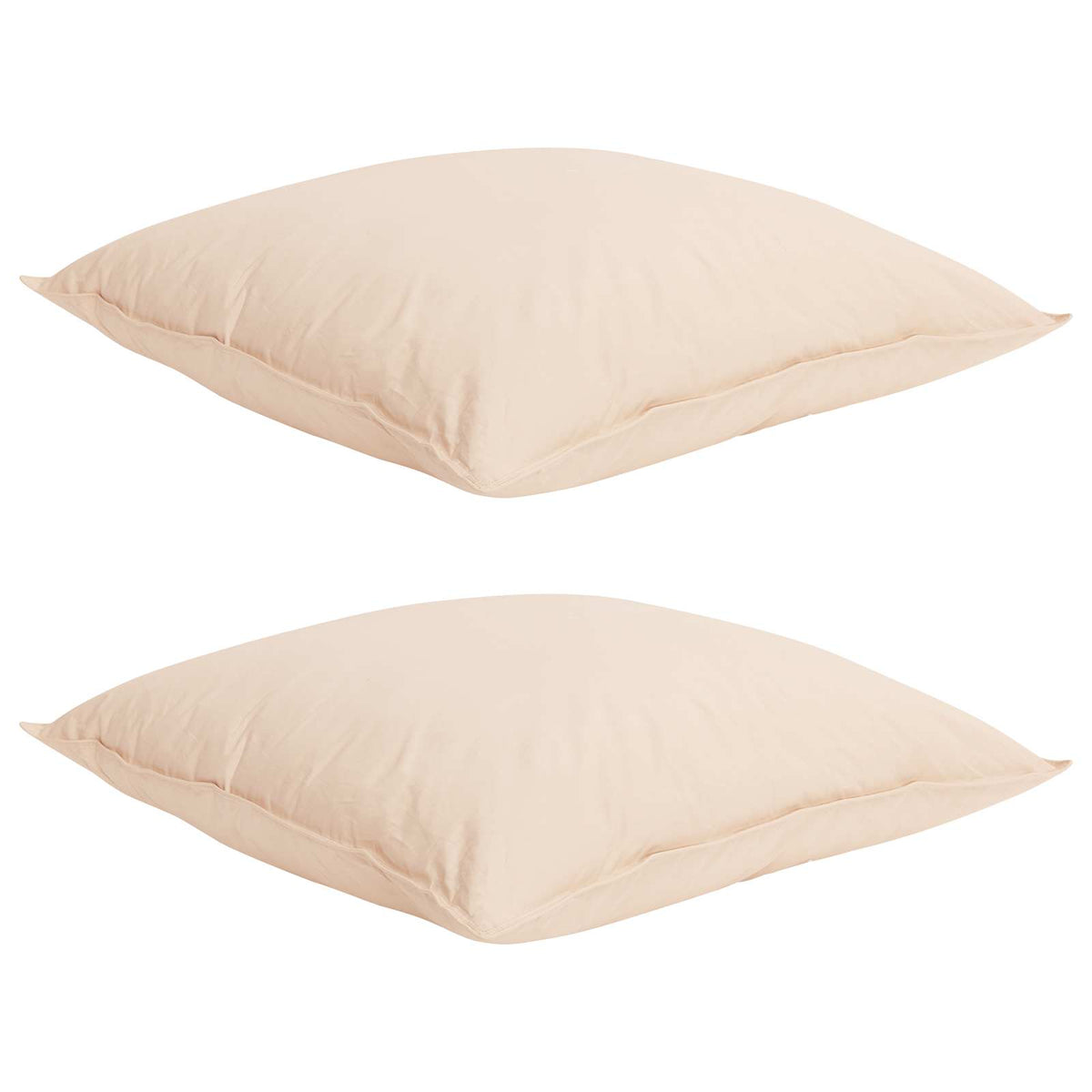 Dekbedset 2 st 260 x 220 cm Kapok en Polyester Beige is nu te koop bij PeponiXL, paradijselijk wonen!