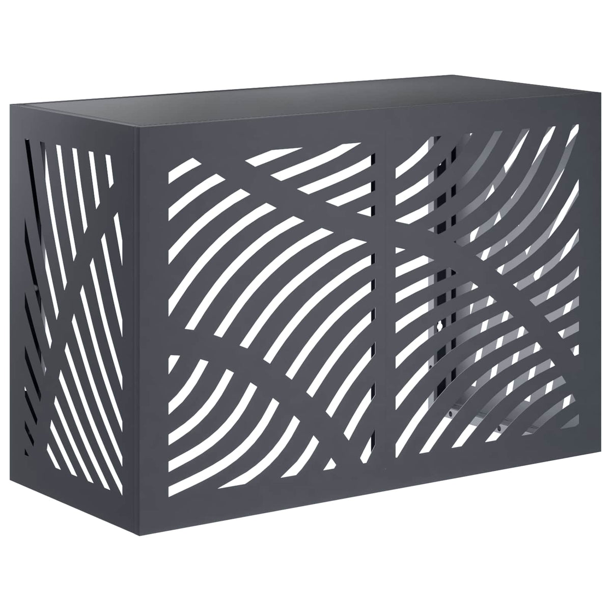 Airconditioner hoes Antraciet 90 x 40 x 60 cm Staal is nu te koop bij PeponiXL, paradijselijk wonen!