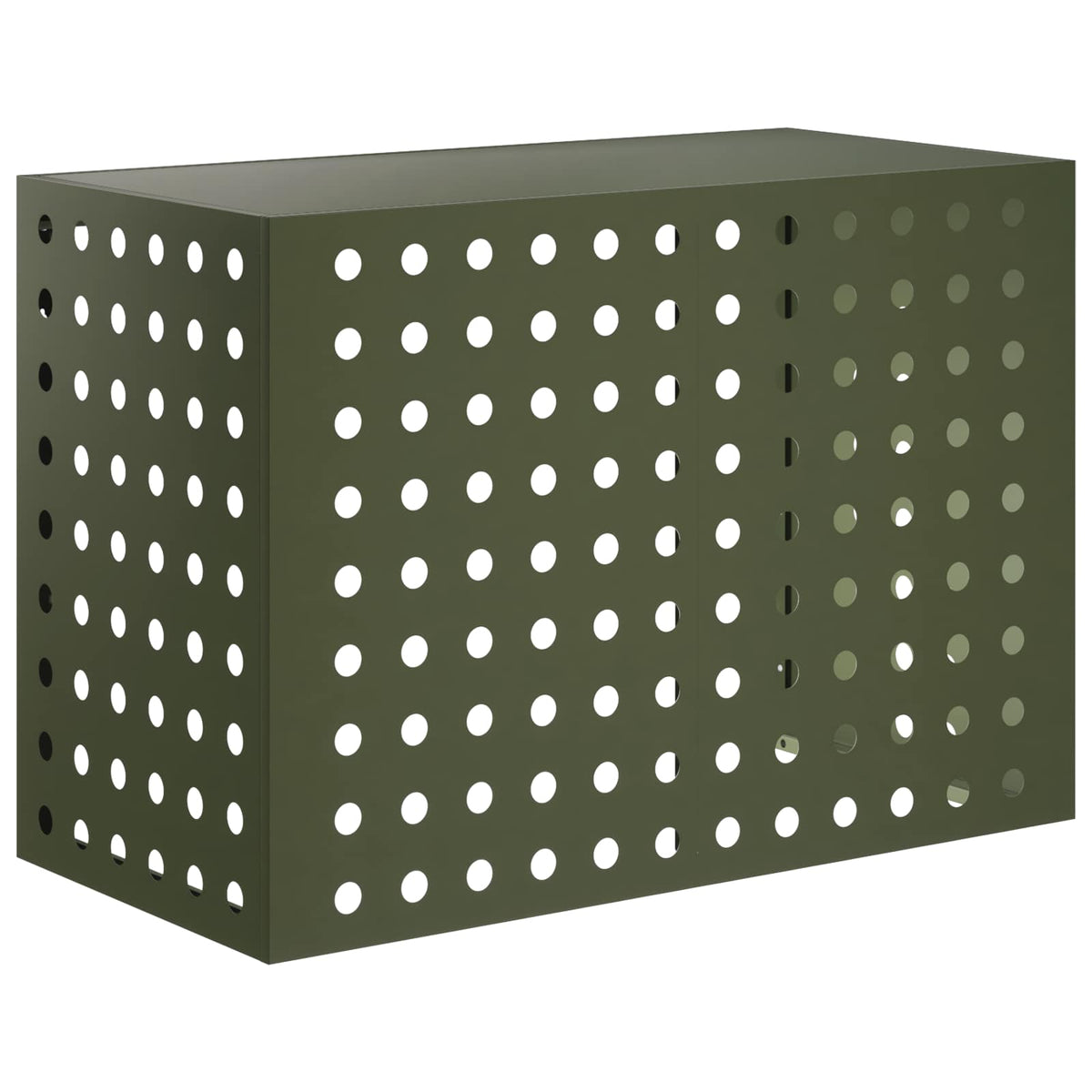 Airconditioner hoes Olijfgroen 100 x 50 x 70 cm Staal is nu te koop bij PeponiXL, paradijselijk wonen!