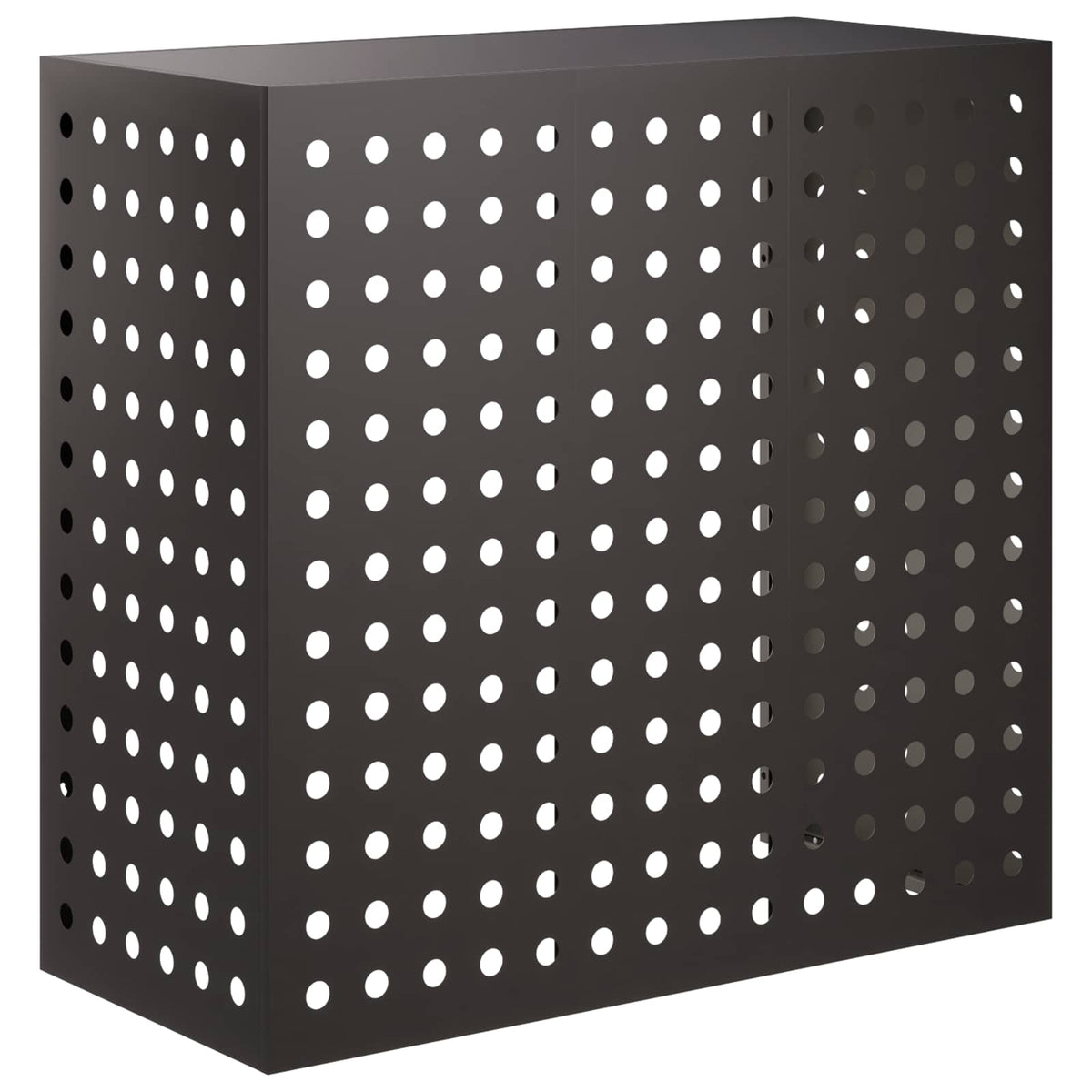 Airconditioner hoes Zwart 110 x 50 x 105 cm Staal is nu te koop bij PeponiXL, paradijselijk wonen!