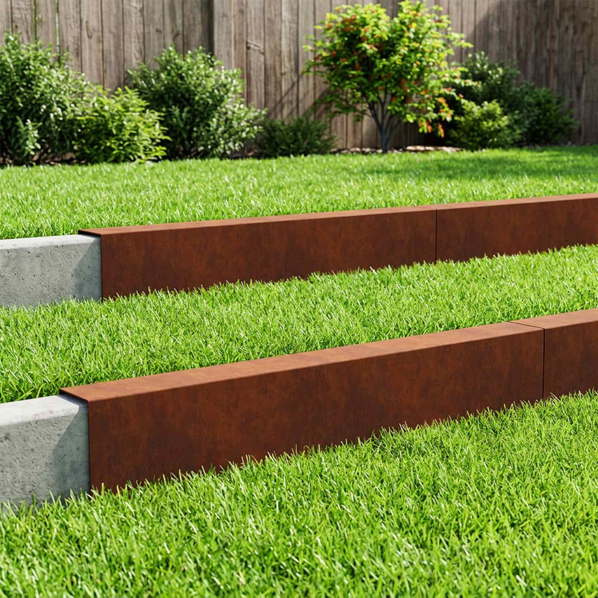 Afdekprofiel voor tuinafboording 10 st 100 x 10 x 15 cm is nu te koop bij PeponiXL, paradijselijk wonen!