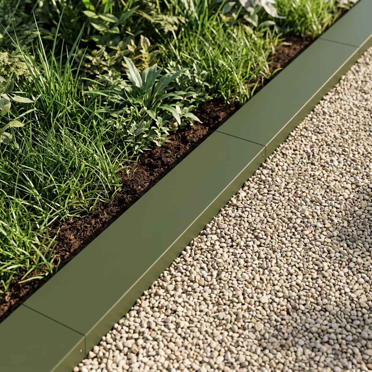 Afdekprofiel voor tuinafboording 2 st 100 x 20 x 5 cm Staal is nu te koop bij PeponiXL, paradijselijk wonen!