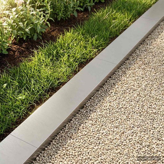 Afdekprofiel voor tuinafboording 10 st 100 x 20 x 5 cm is nu te koop bij PeponiXL, paradijselijk wonen!