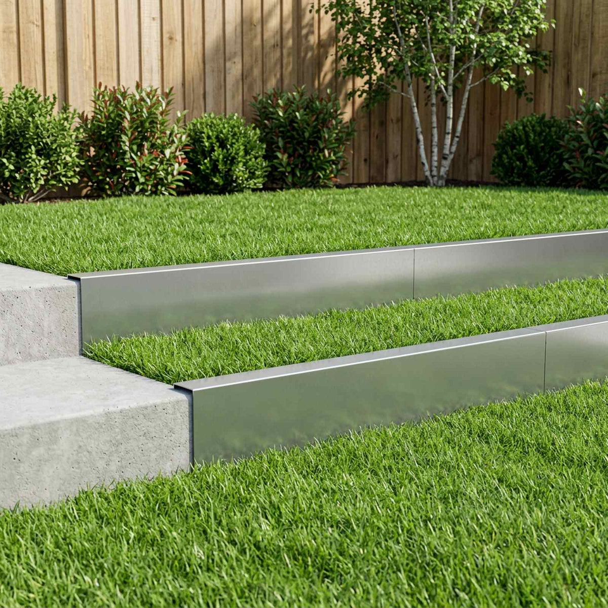 Afdekprofiel voor tuinafboording 10 st 100 x 5 x 15 cm is nu te koop bij PeponiXL, paradijselijk wonen!