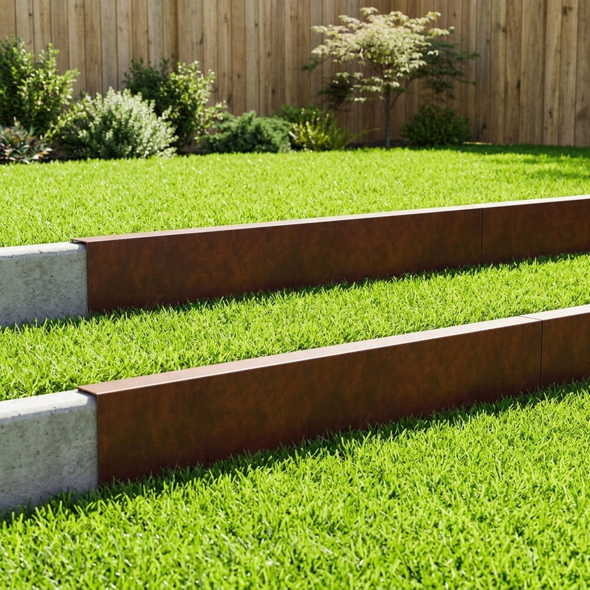 Afdekprofiel voor tuinafboording 10 st 100 x 6 x 15 cm is nu te koop bij PeponiXL, paradijselijk wonen!