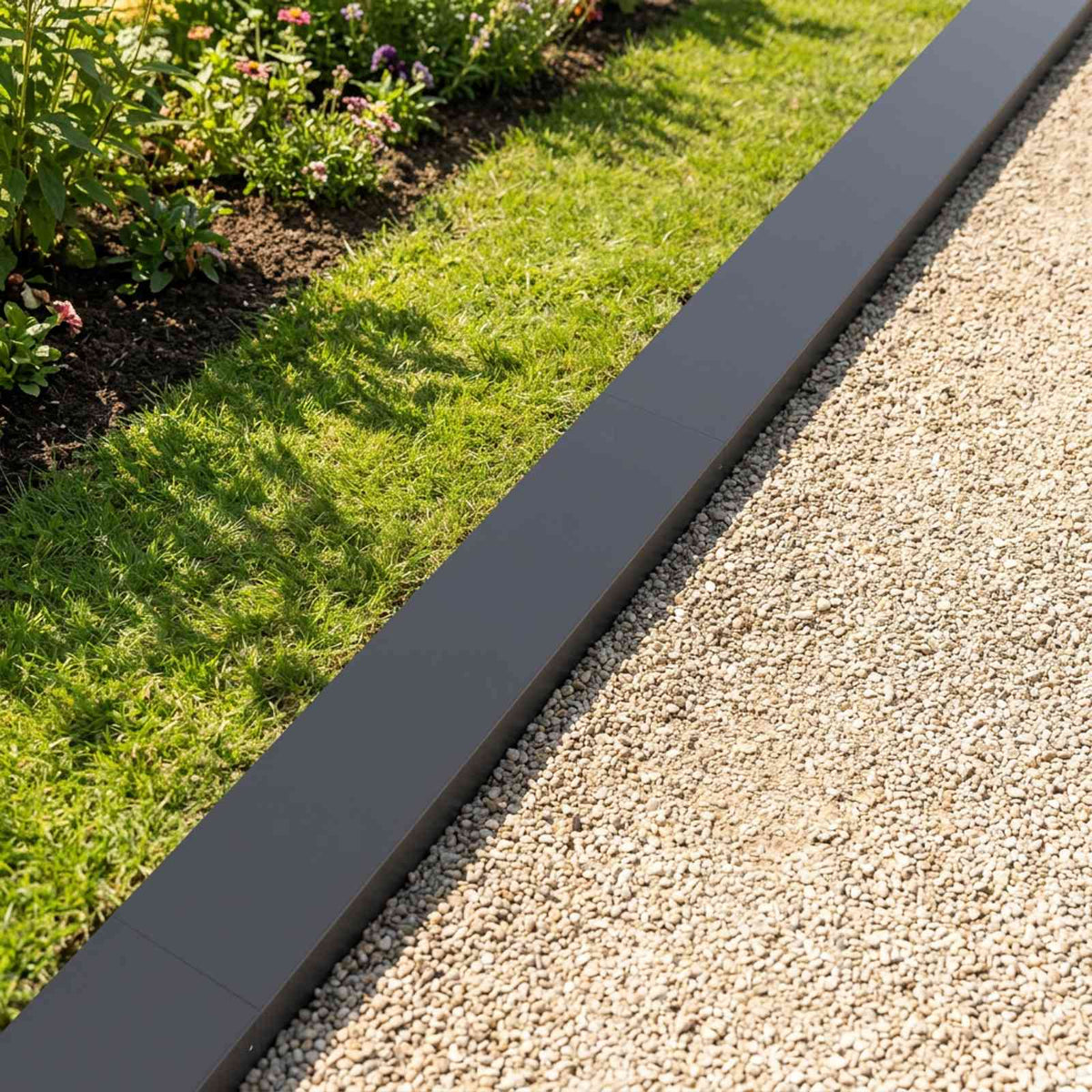 Afdekprofiel voor tuinafboording 2 st 100 x 15 x 5 cm Staal is nu te koop bij PeponiXL, paradijselijk wonen!