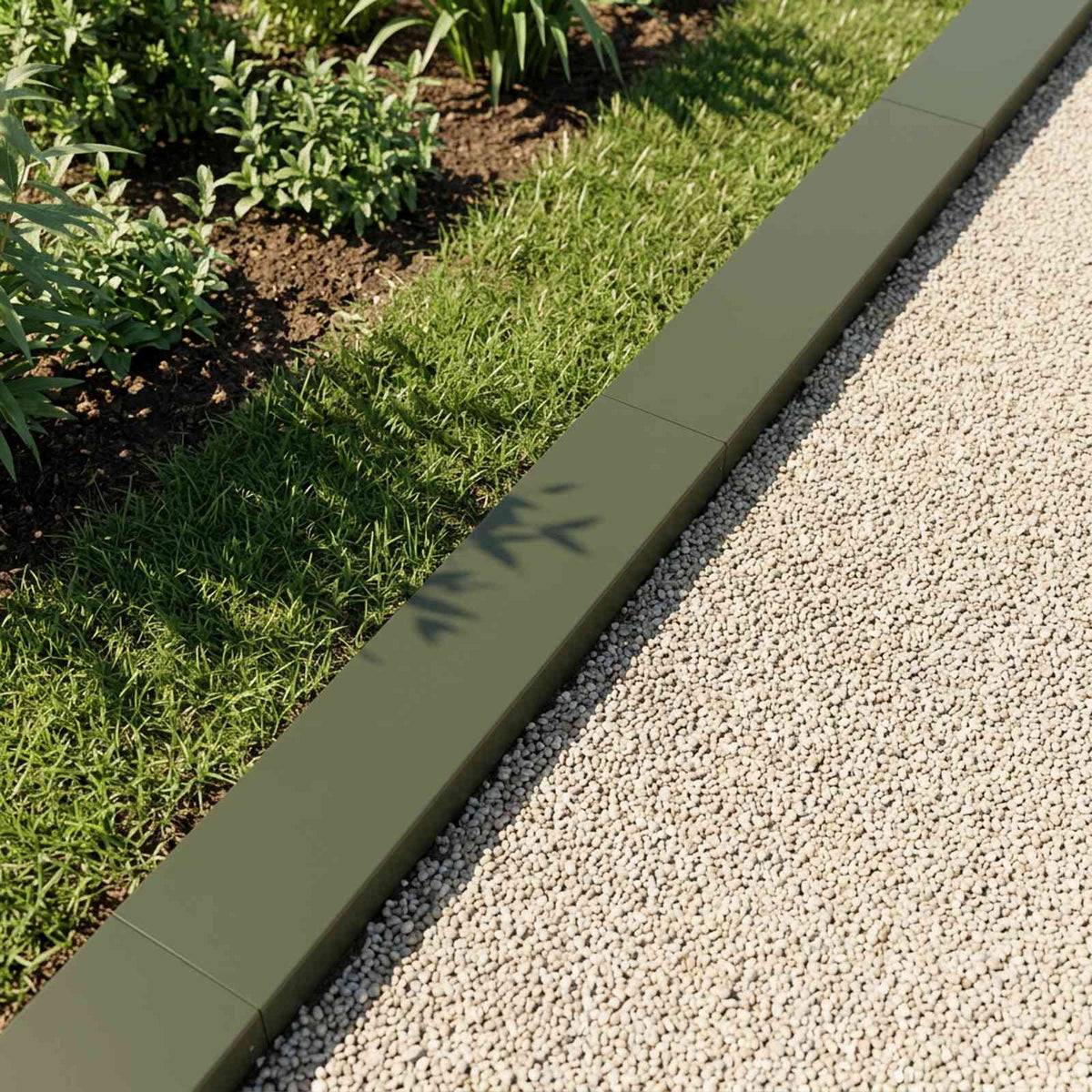 Afdekprofiel voor tuinafboording 2 st 100 x 15 x 5 cm Staal is nu te koop bij PeponiXL, paradijselijk wonen!