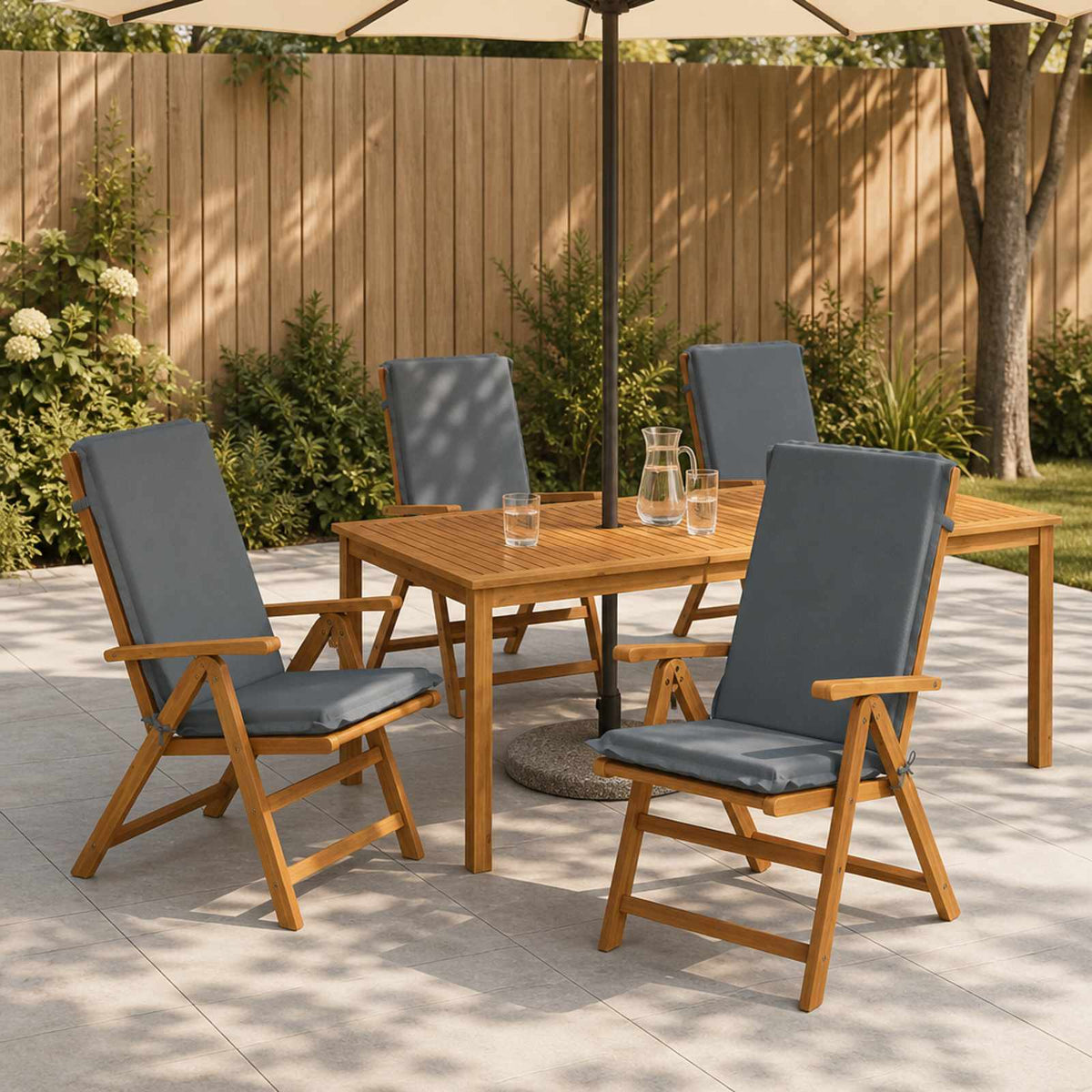4-Delige Hoog Rug Bhair Kussens GEMERT 4 pcs 100% Polyester is nu te koop bij PeponiXL, paradijselijk wonen!