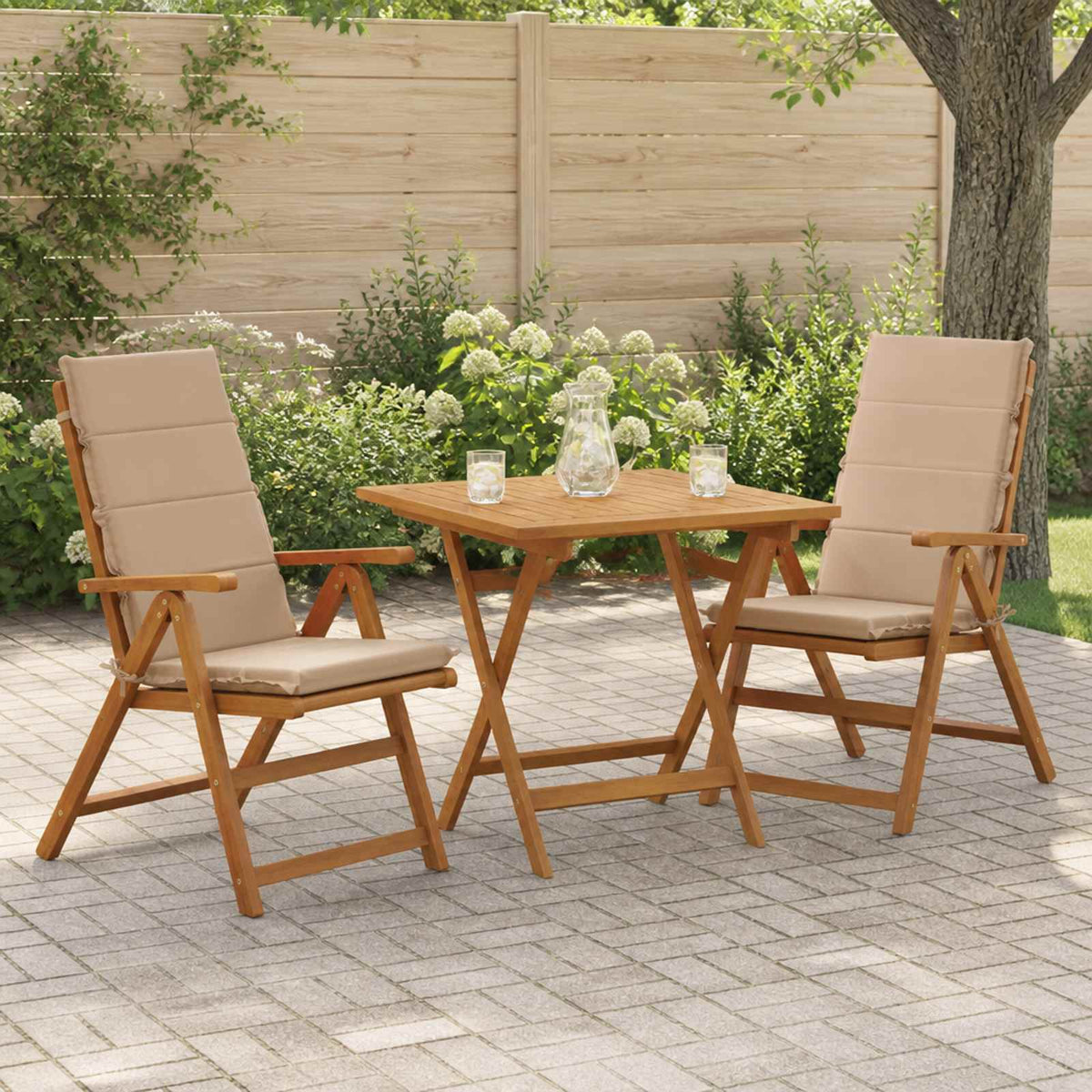 2-Delige Hoog Rug Bhair Kussens GEMERT 100% Polyester Zand is nu te koop bij PeponiXL, paradijselijk wonen!
